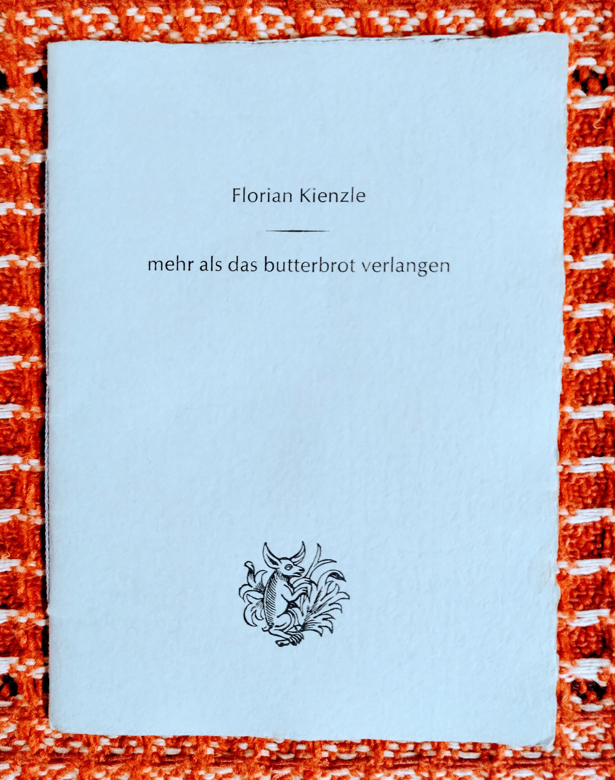 Florian Kienzle Porträt